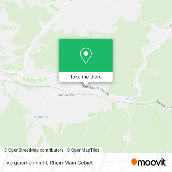 Карта Vergissmeinnicht