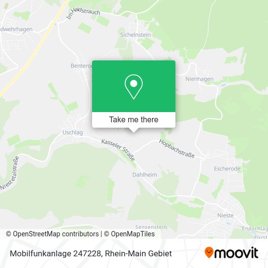 Карта Mobilfunkanlage 247228
