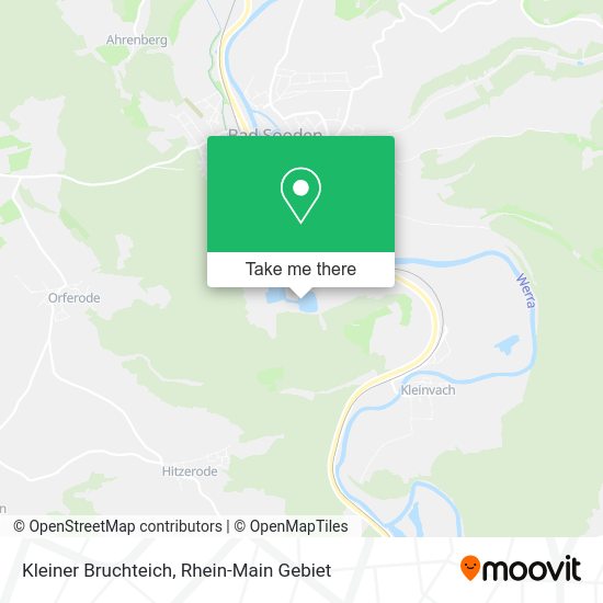 Карта Kleiner Bruchteich