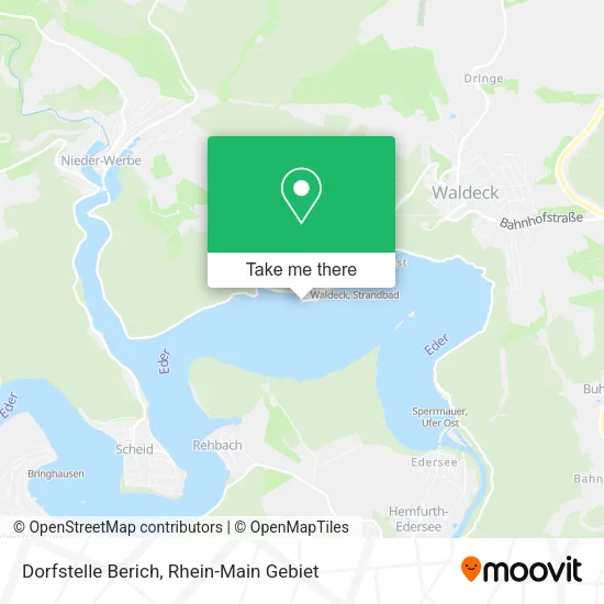 Карта Dorfstelle Berich