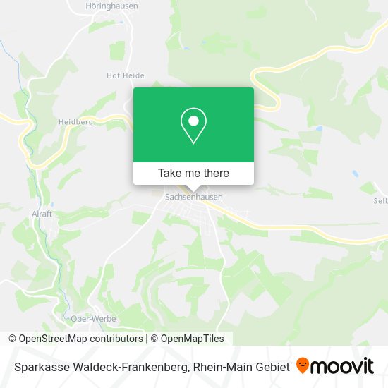 Карта Sparkasse Waldeck-Frankenberg