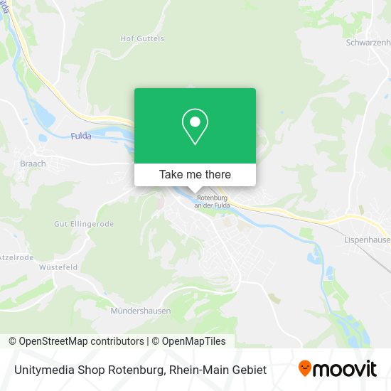 Карта Unitymedia Shop Rotenburg