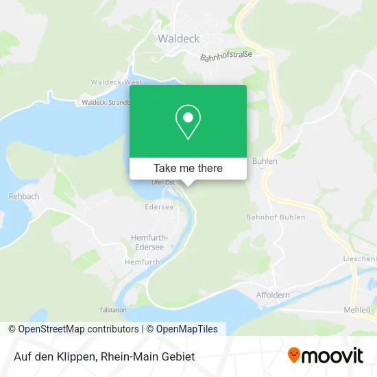 Карта Auf den Klippen