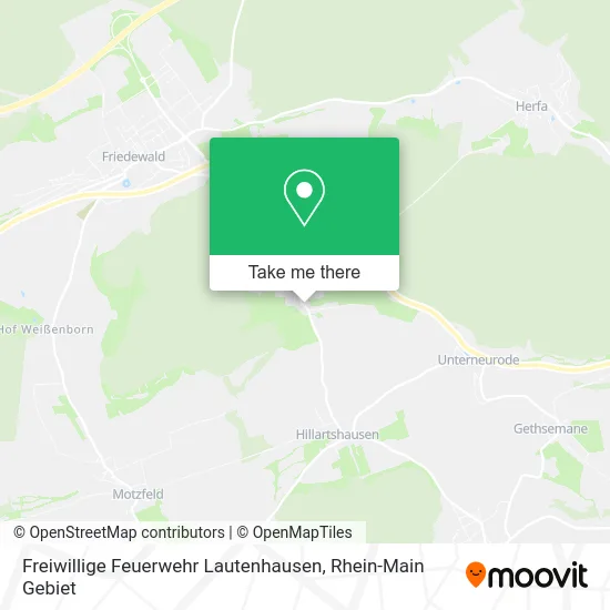 Карта Freiwillige Feuerwehr Lautenhausen