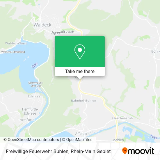 Карта Freiwillige Feuerwehr Buhlen