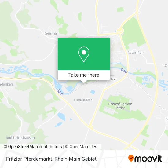 Карта Fritzlar-Pferdemarkt