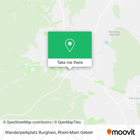 Карта Wanderparkplatz Burghain
