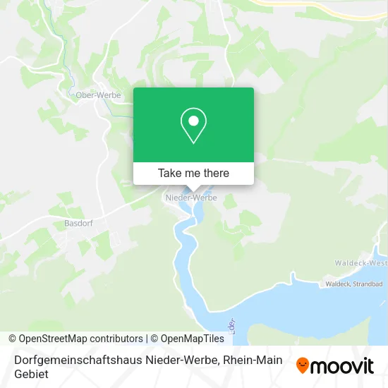 Карта Dorfgemeinschaftshaus Nieder-Werbe