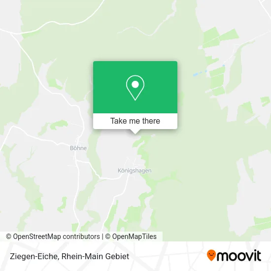 Ziegen-Eiche map