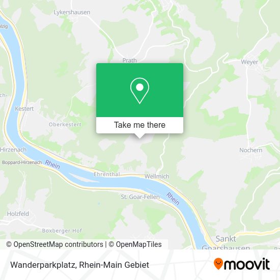 Карта Wanderparkplatz