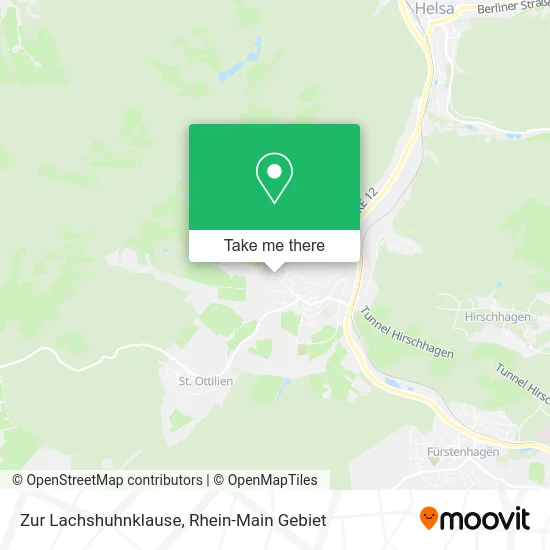 Карта Zur Lachshuhnklause