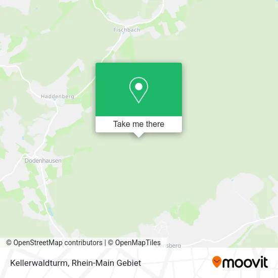 Карта Kellerwaldturm