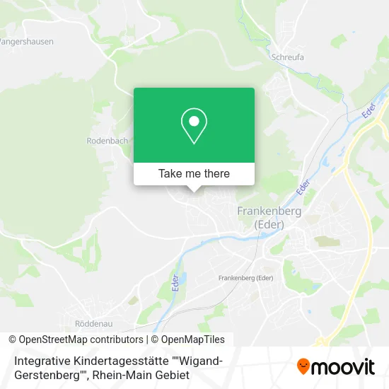 Карта Integrative Kindertagesstätte ""Wigand-Gerstenberg""
