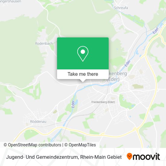Карта Jugend- Und Gemeindezentrum