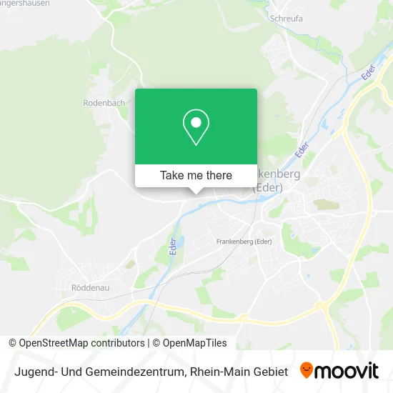 Карта Jugend- Und Gemeindezentrum