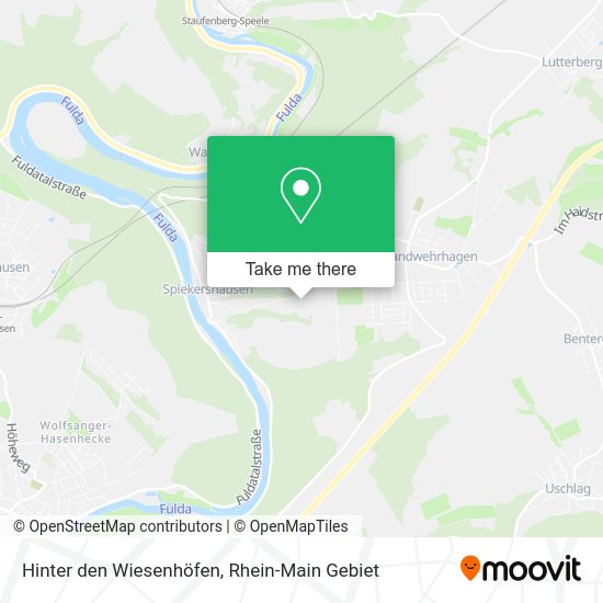 Карта Hinter den Wiesenhöfen