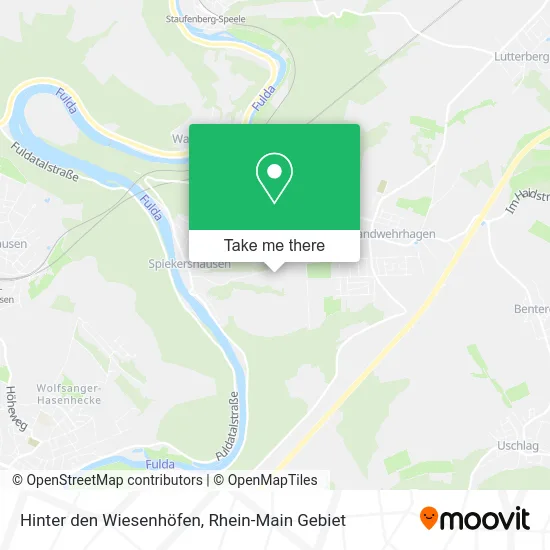 Карта Hinter den Wiesenhöfen
