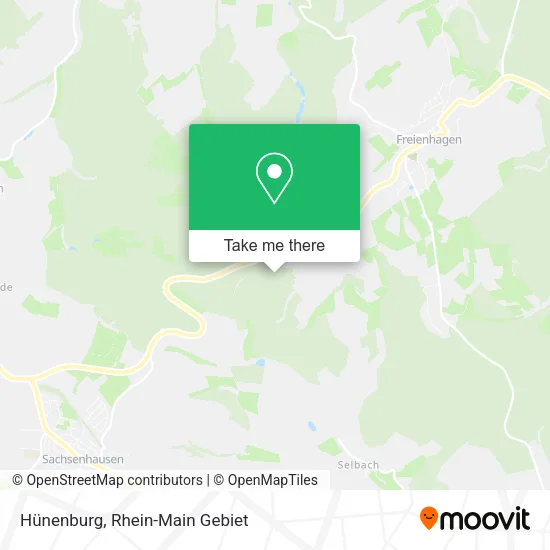 Карта Hünenburg