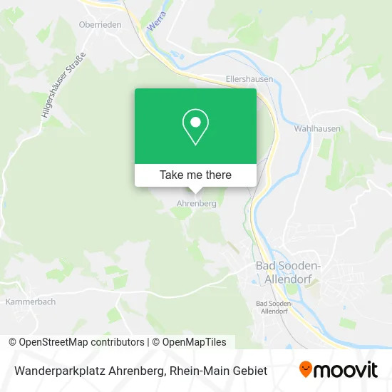Карта Wanderparkplatz Ahrenberg