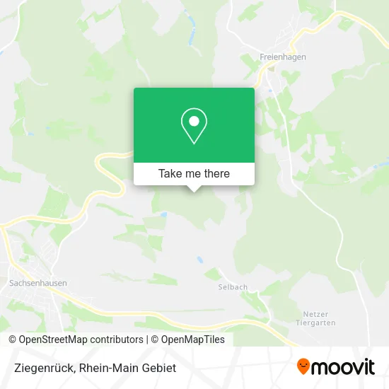 Карта Ziegenrück