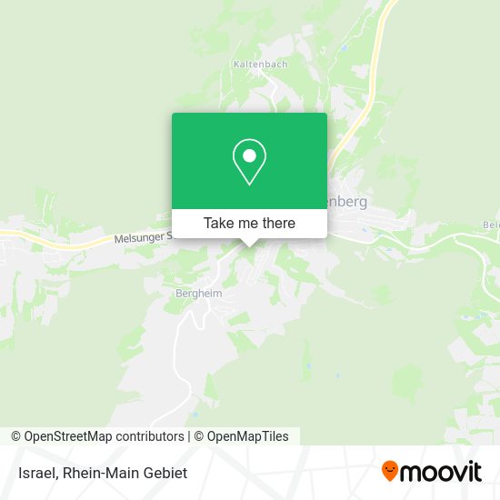 Карта Israel