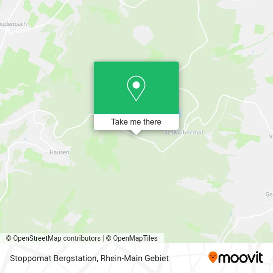 Карта Stoppomat Bergstation
