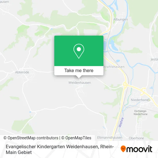 Карта Evangelischer Kindergarten Weidenhausen