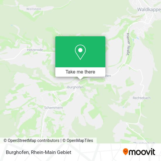Карта Burghofen