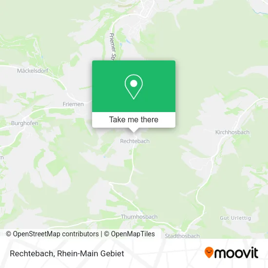 Карта Rechtebach