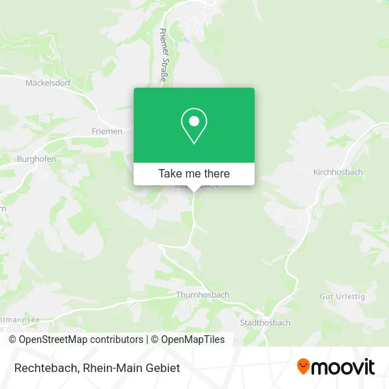 Карта Rechtebach