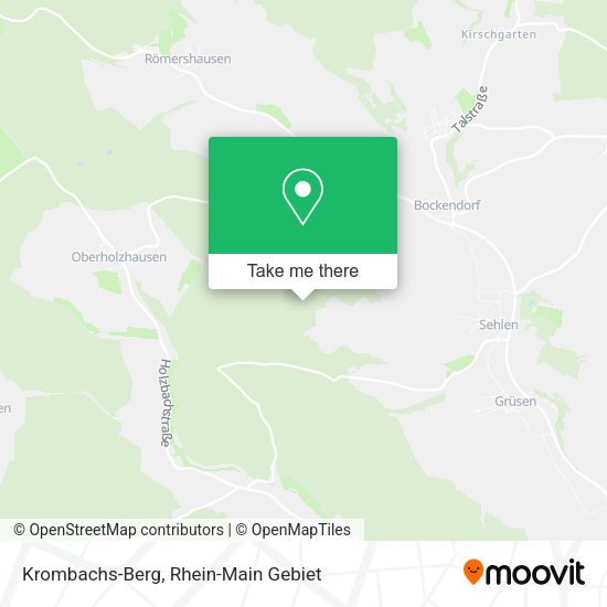 Карта Krombachs-Berg