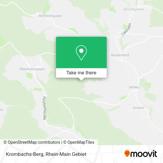 Карта Krombachs-Berg