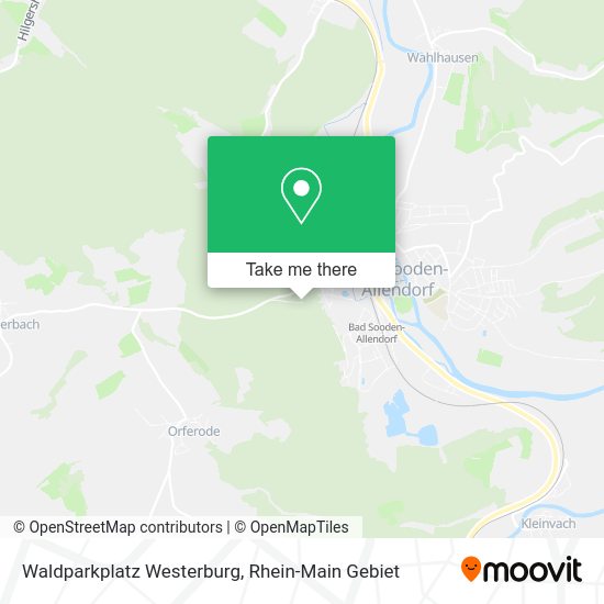 Карта Waldparkplatz Westerburg