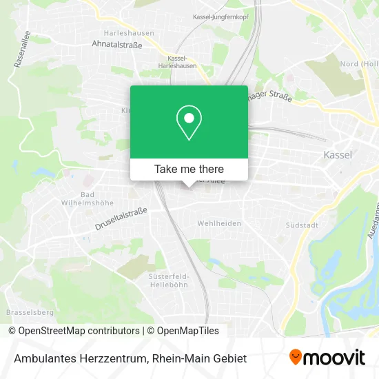 Карта Ambulantes Herzzentrum