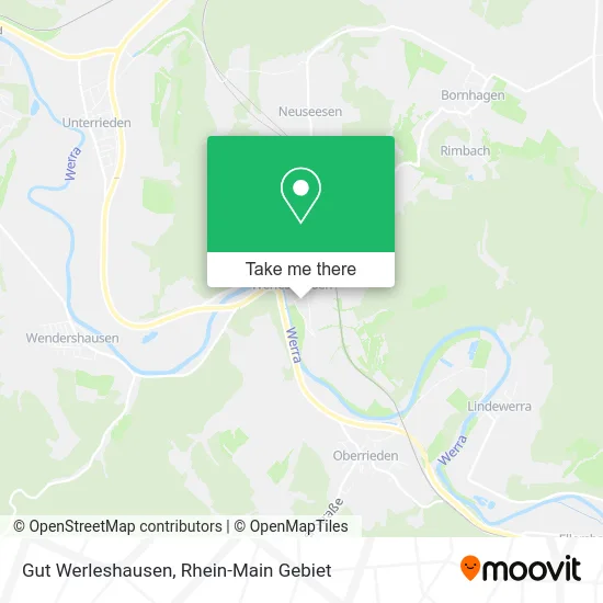 Карта Gut Werleshausen