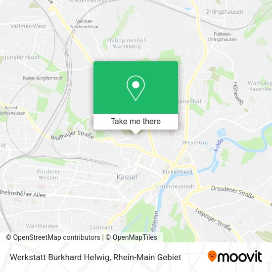 Карта Werkstatt Burkhard Helwig