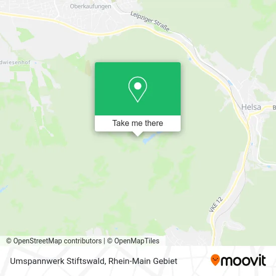 Карта Umspannwerk Stiftswald