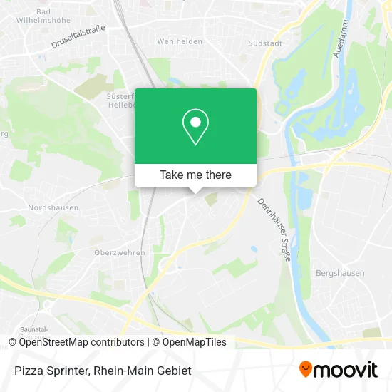 Карта Pizza Sprinter
