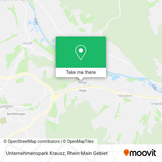 Карта Unternehmenspark Krausz