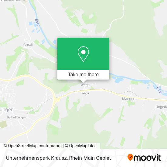 Карта Unternehmenspark Krausz