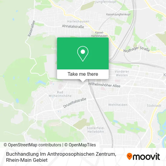 Карта Buchhandlung Im Anthroposophischen Zentrum