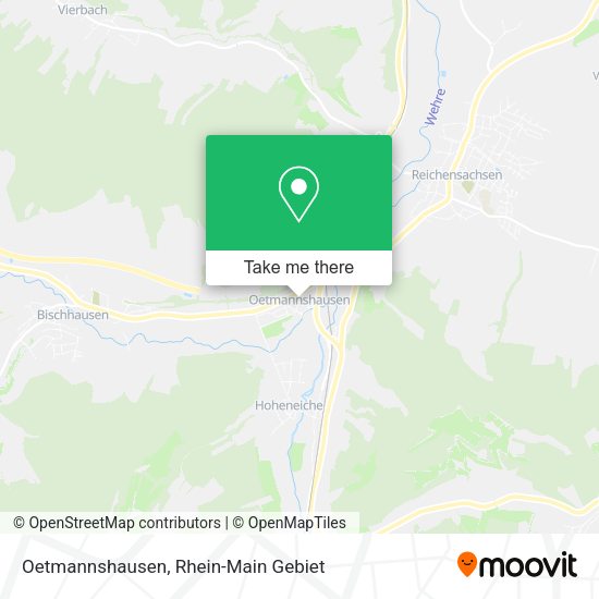 Карта Oetmannshausen