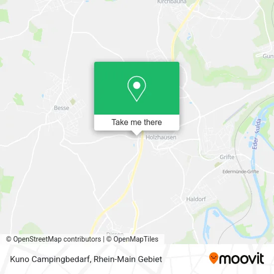Карта Kuno Campingbedarf