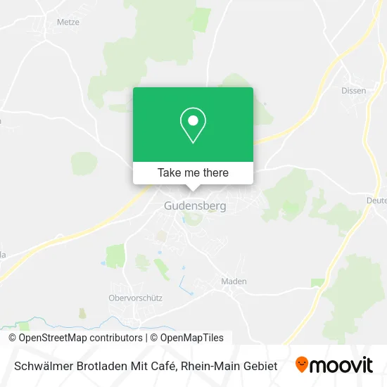 Карта Schwälmer Brotladen Mit Café