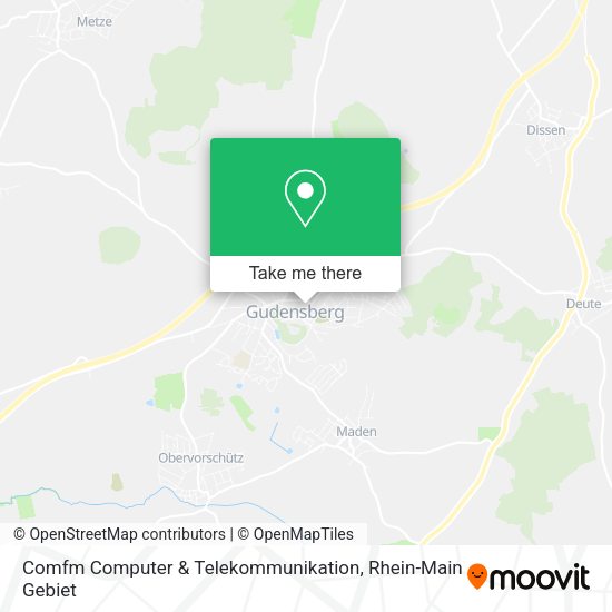 Карта Comfm Computer & Telekommunikation