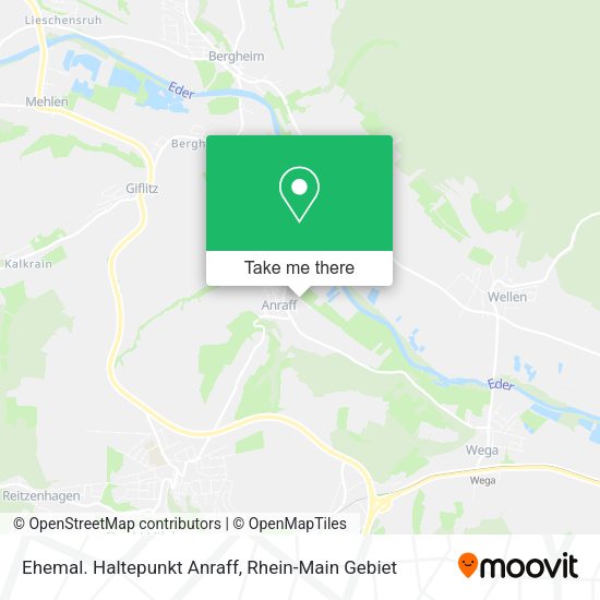Карта Ehemal. Haltepunkt Anraff