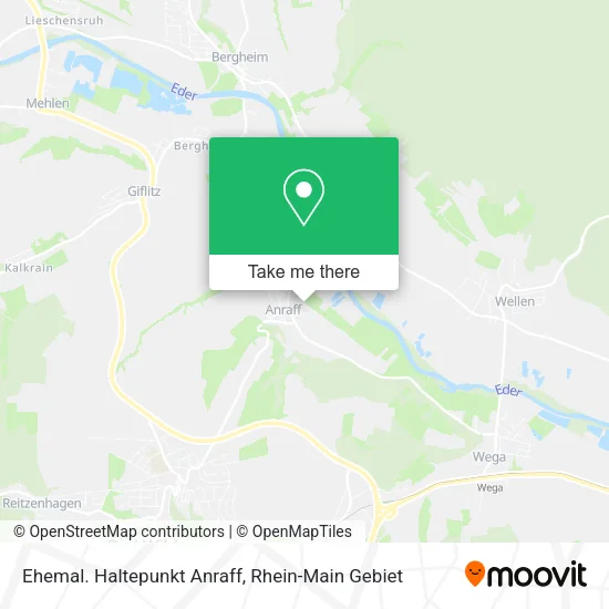 Карта Ehemal. Haltepunkt Anraff