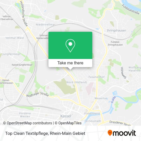 Карта Top Clean Textilpflege