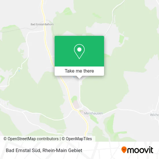 Карта Bad Emstal Süd