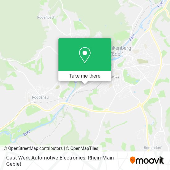 Карта Cast Werk Automotive Electronics